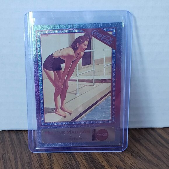 1995 Coca-Cola Series 4 All Time Sports Favorite 1947 Helene Madison SF-5 - Picture 1 of 3